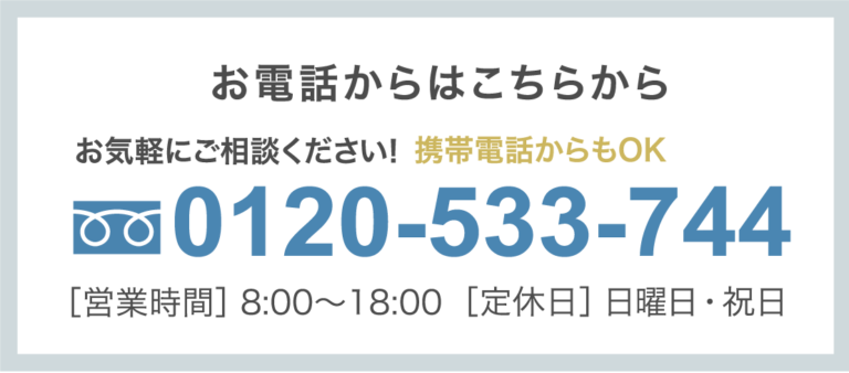 お電話はこちらから