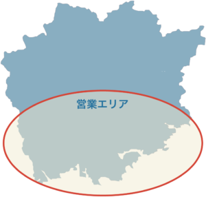 吉備建創対応エリア